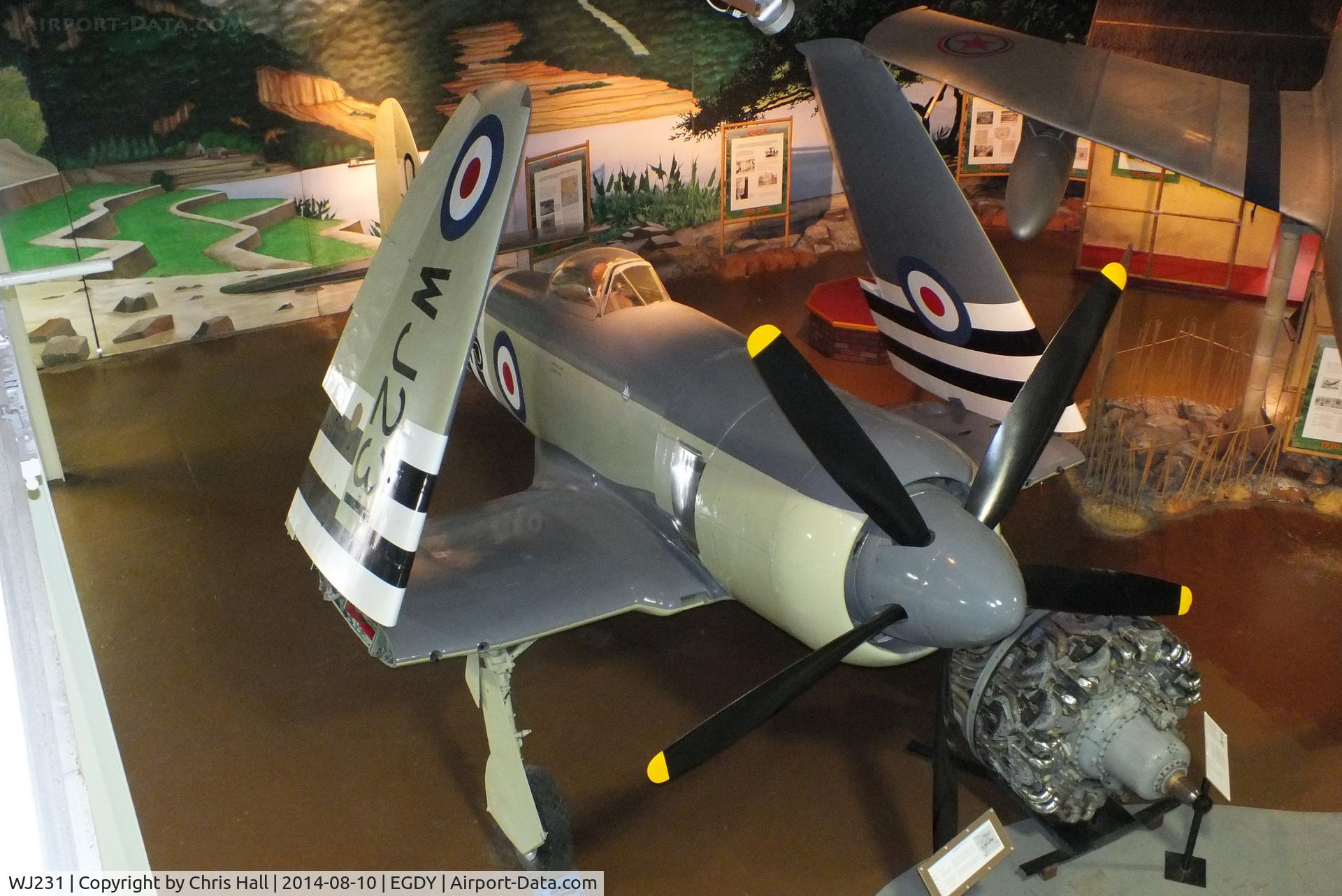 WJ231, Hawker Sea Fury FB.11 C/N Not found WJ231, at the FAA Museum, Yeovilton