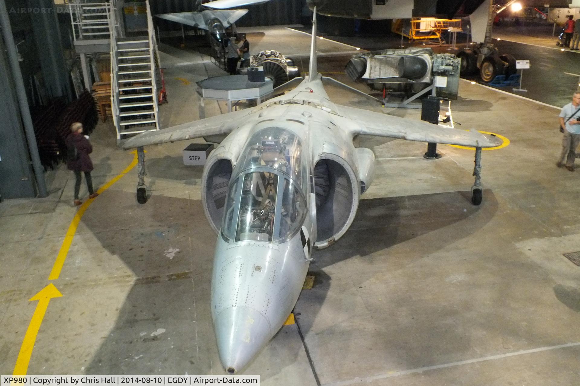 XP980, Hawker Siddeley P.1127 C/N P-05, at the FAA Museum, Yeovilton