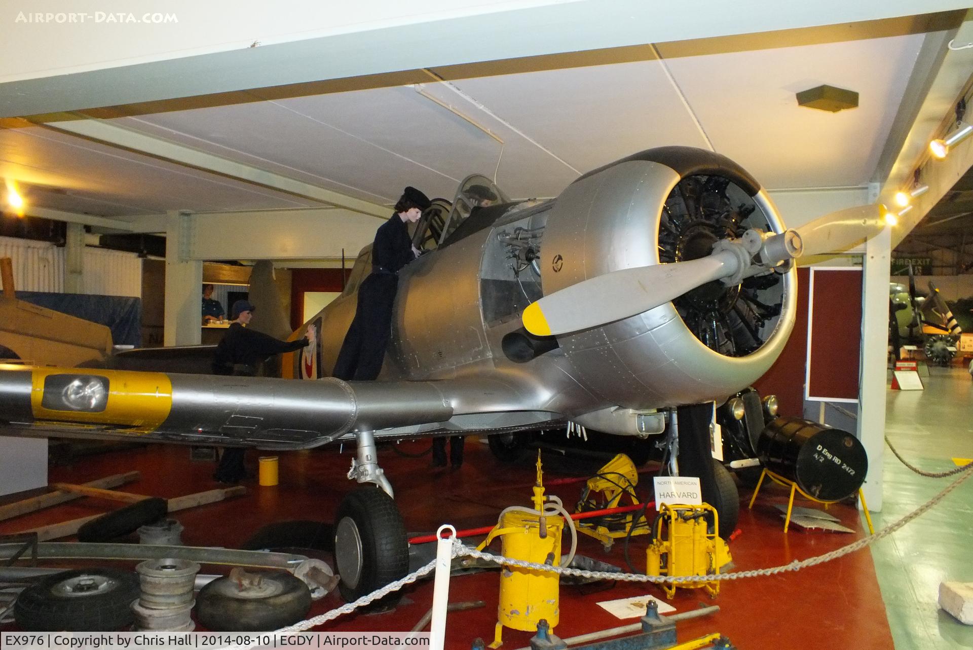 EX976, 1941 North American AT-6D Harvard III C/N 88-15056 (41-33949), at the FAA Museum, Yeovilton