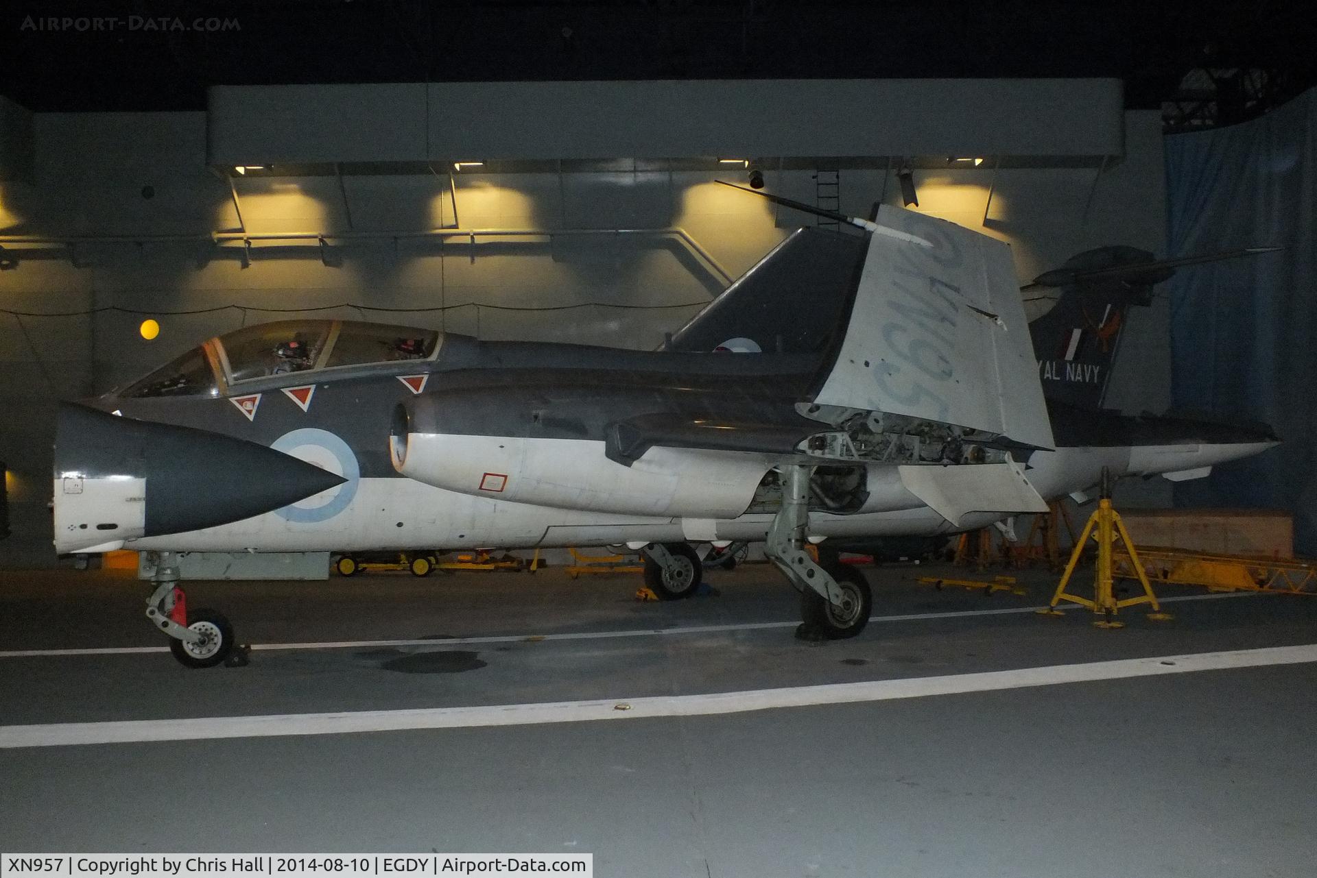 XN957, 1963 Blackburn Buccaneer S.1 C/N B3-12-62, at the FAA Museum, Yeovilton
