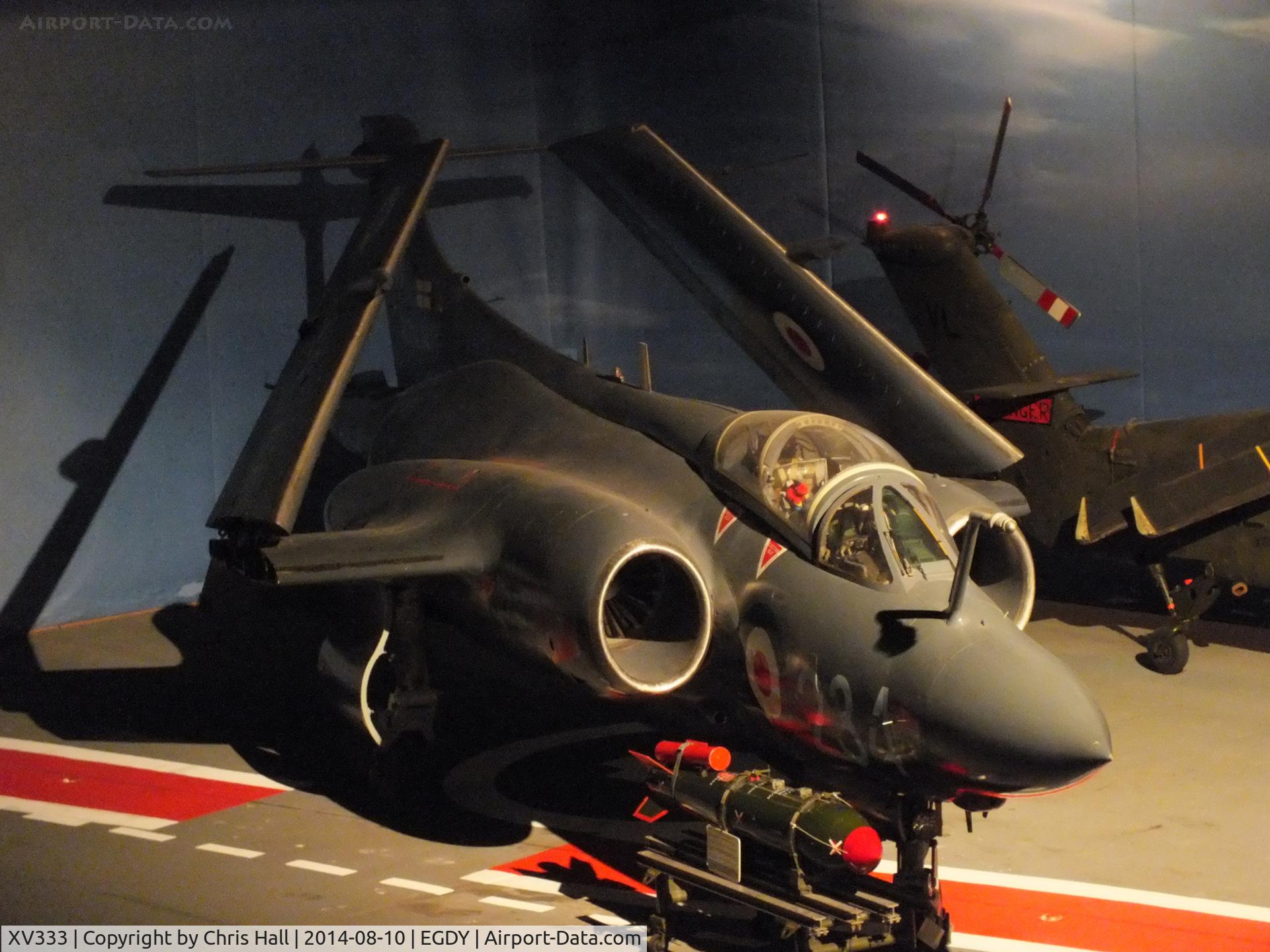XV333, 1967 Hawker Siddeley Buccaneer S.2B C/N B3-11-66, at the FAA Museum, Yeovilton