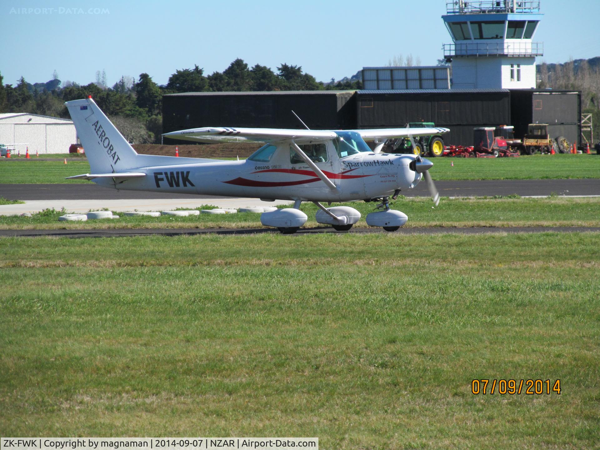 ZK-FWK, Cessna A152 Aerobat C/N A1520857, for training