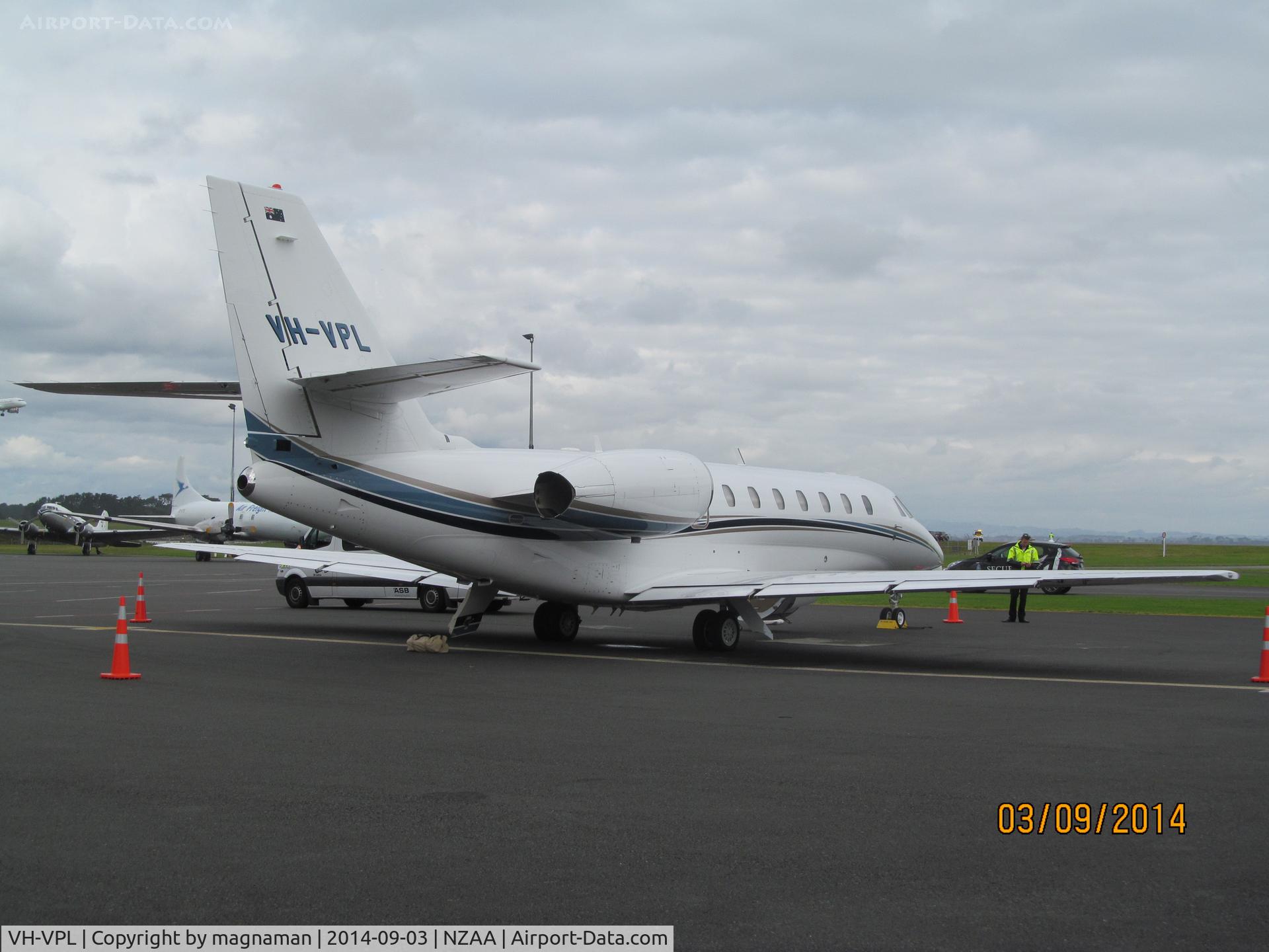 VH-VPL, 2008 Cessna 680 Citation Sovereign C/N 680-0250, akland
