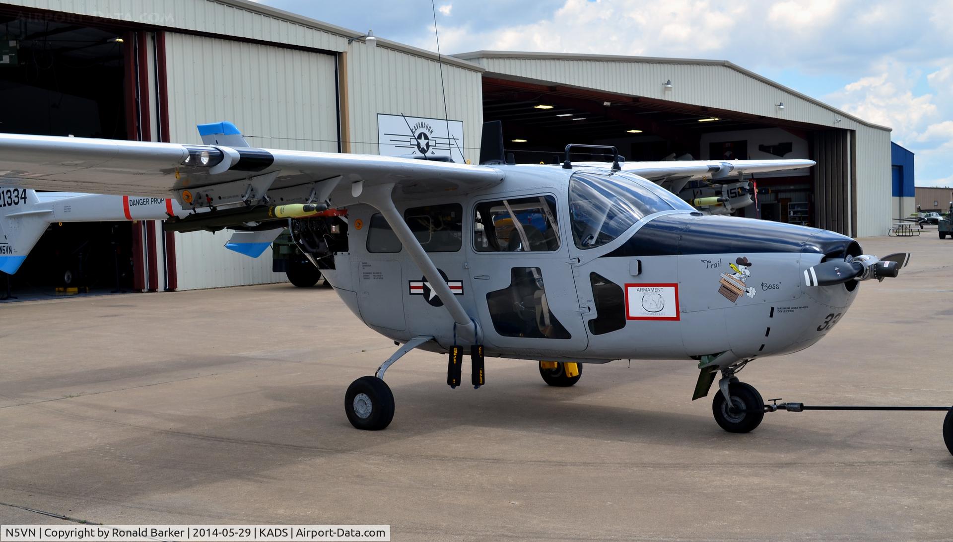 N5VN, 1967 Cessna O-2A Super Skymaster C/N 337M-0040, Cavanaugh Flight Museum Addison, TX