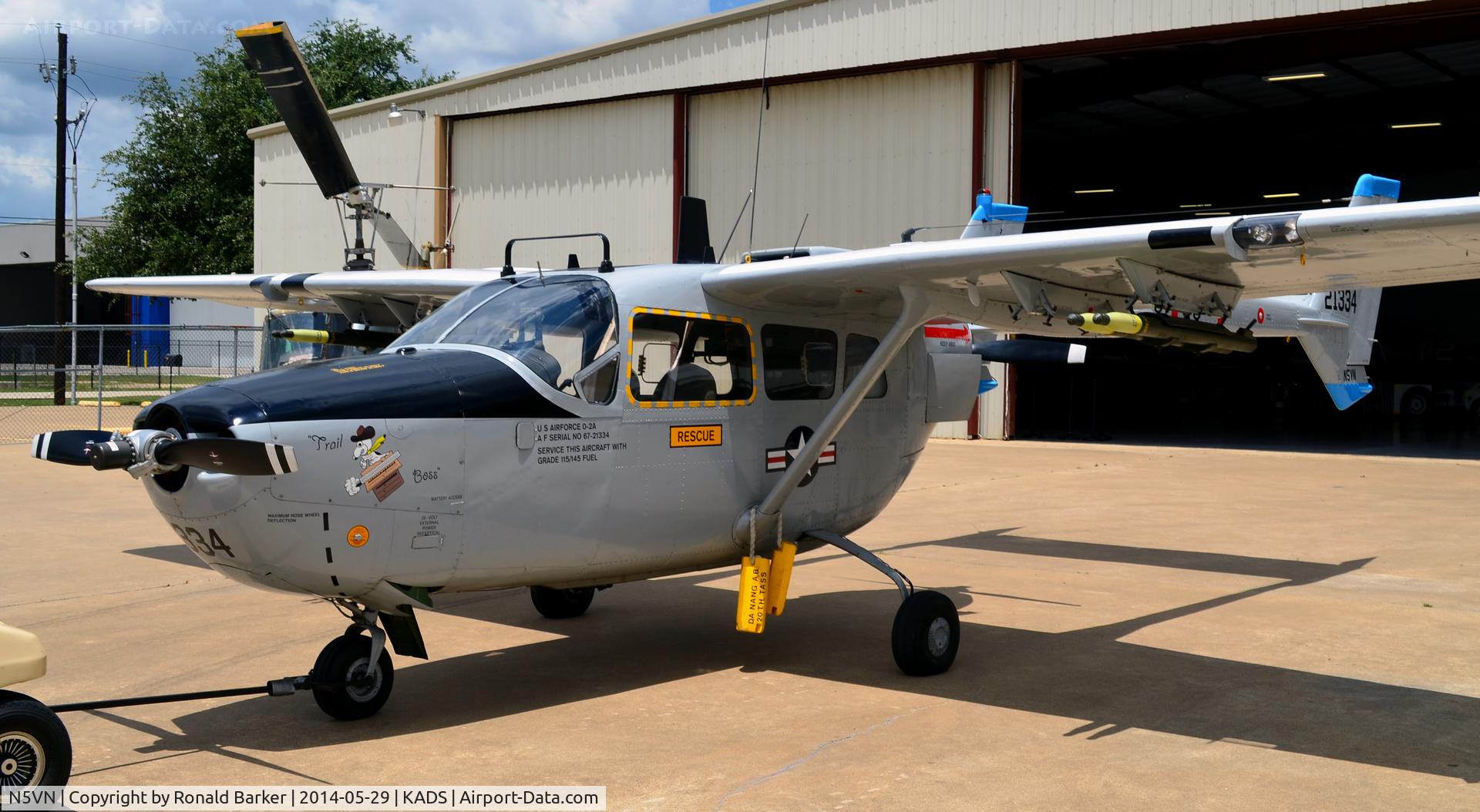 N5VN, 1967 Cessna O-2A Super Skymaster C/N 337M-0040, Cavanaugh Flight Museum Addison, TX