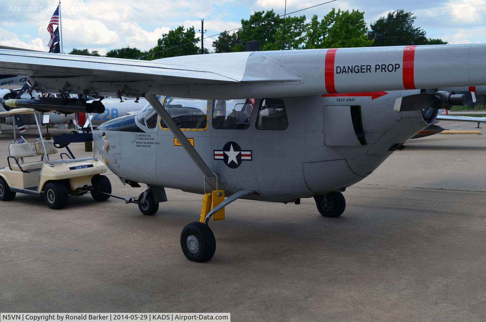 N5VN, 1967 Cessna O-2A Super Skymaster C/N 337M-0040, Cavanaugh Flight Museum Addison, TX