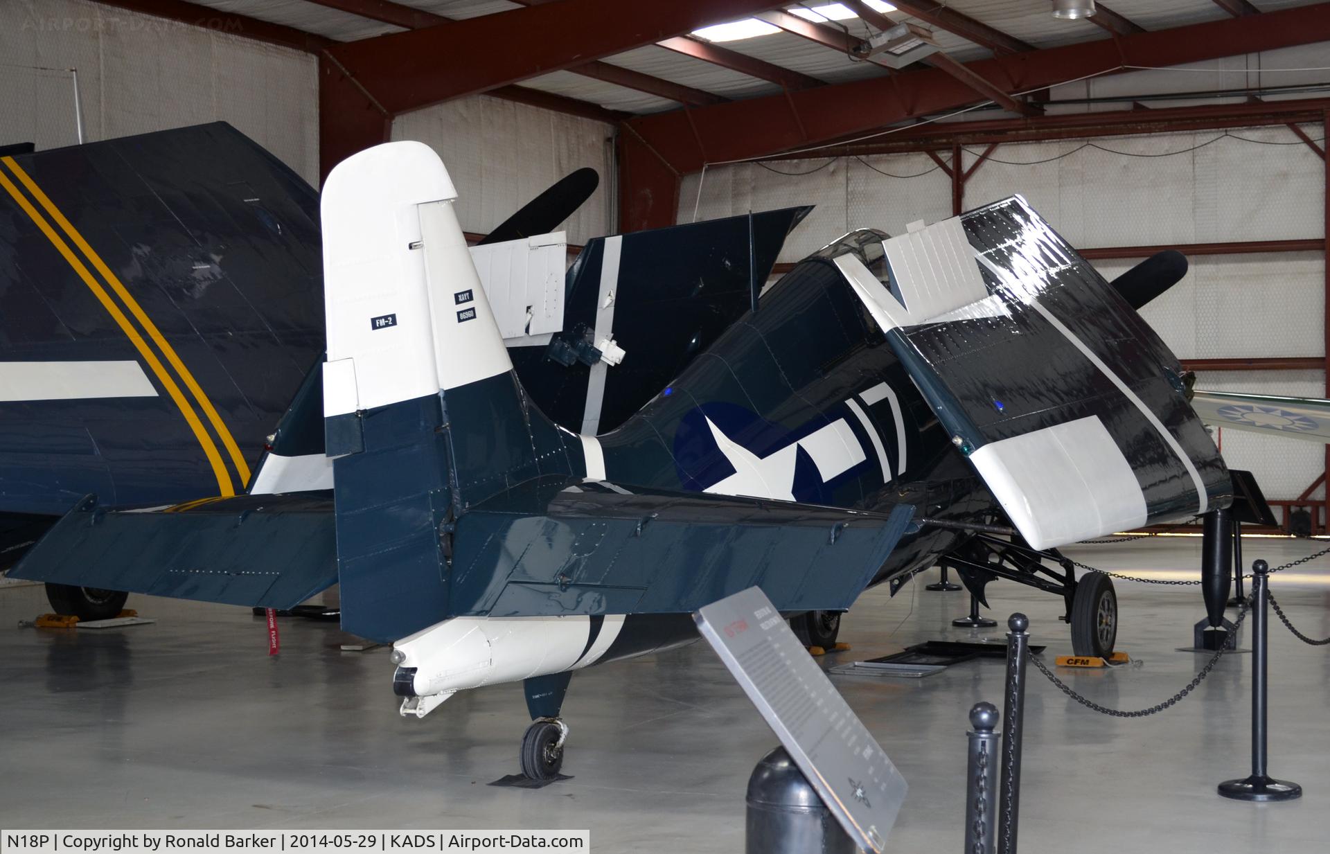 N18P, General Motors (Grumman) FM-2 Wildcat C/N 6014, Cavanaugh Flight Museum Addison, TX