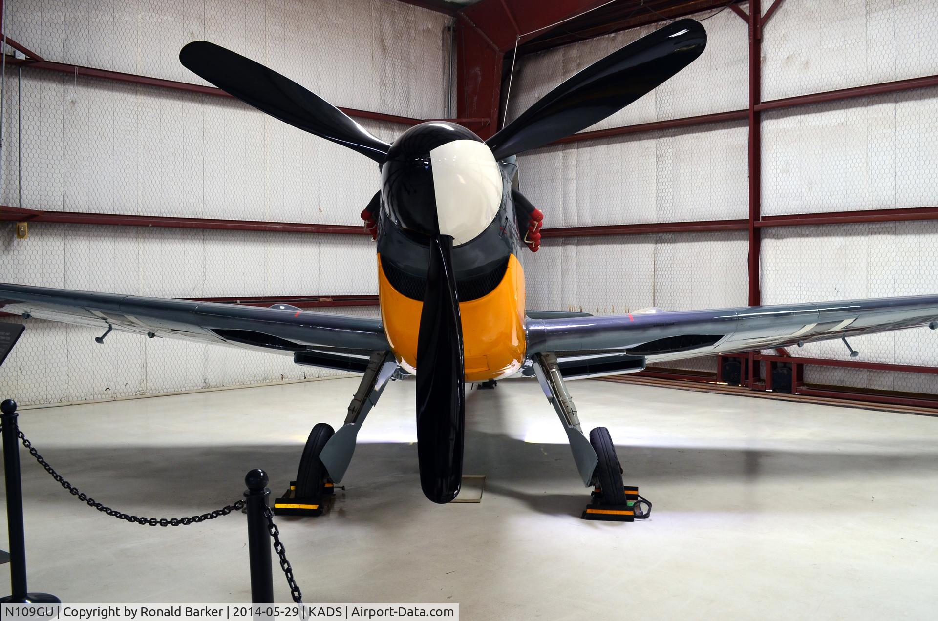 N109GU, 1958 Hispano HA-1112-M1L Buchon C/N 235, Cavanaugh Flight Museum Addison, TX