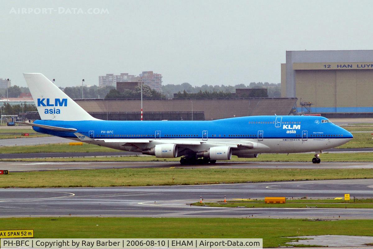 PH-BFC, 1989 Boeing 747-406BC C/N 23982, Boeing 747-406M [23982] ( KLM Asia) Amsterdam-Schiphol~PH 10/08/2006