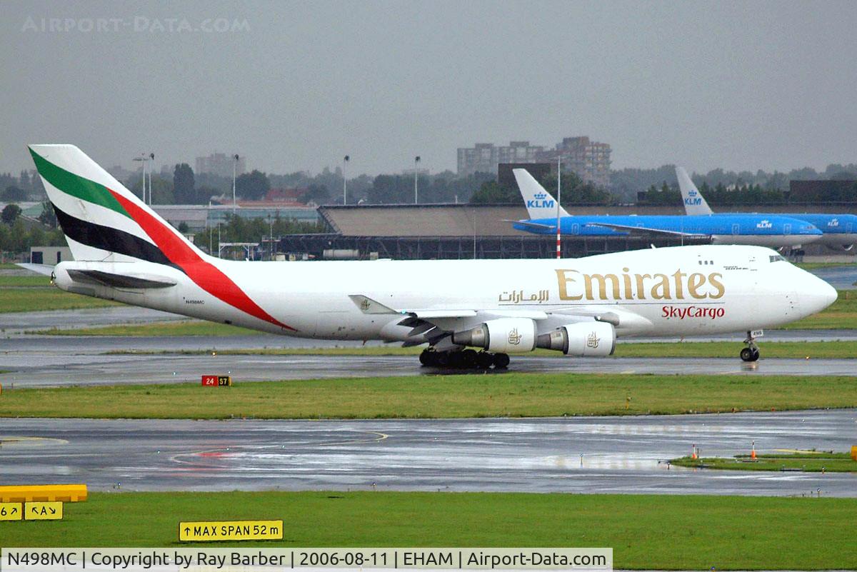 N498MC, 1999 Boeing 747-47UF C/N 29259, Boeing 747-47UF [29259] (Emirates SkyCargo) Amsterdam-Schiphol~PH 11/08/2006