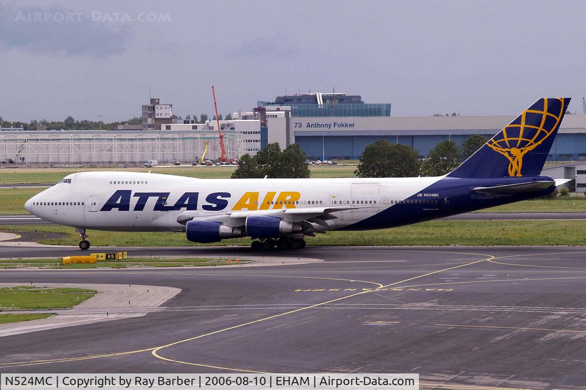 N524MC, 1980 Boeing 747-2D7B C/N 21784, Boeing 747-2D7BF [21784] (Atlas Air) Amsterdam-Schiphol~PH 10/08/2006
