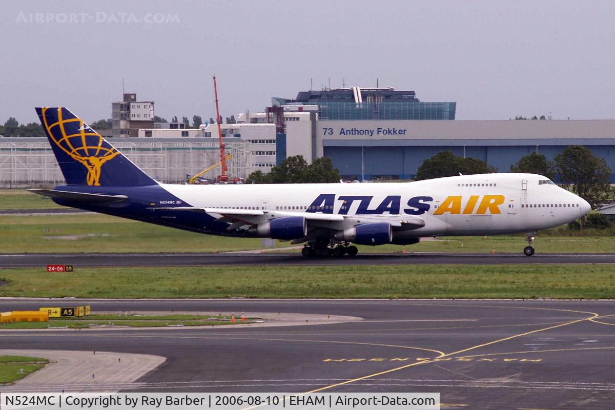 N524MC, 1980 Boeing 747-2D7B C/N 21784, Boeing 747-2D7BF [21784] (Atlas Air) Amsterdam-Schiphol~PH 10/08/2006