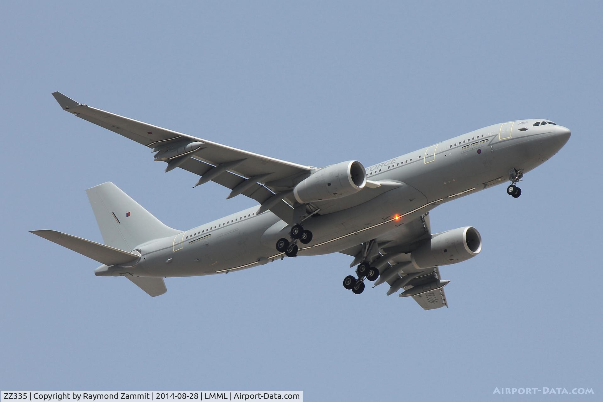 ZZ335, 2012 Airbus KC2 Voyager (A330-243MRTT) C/N 1334, KC2 Voyager ZZ335 Royal Air Force.