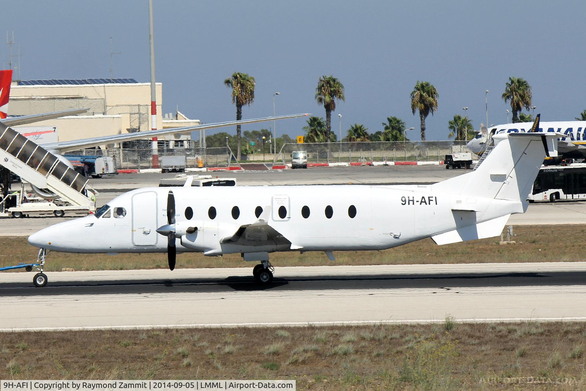 9H-AFI, 1992 Beech 1900D C/N UE-31, Beech 1900D 9H-AFI Medavia.