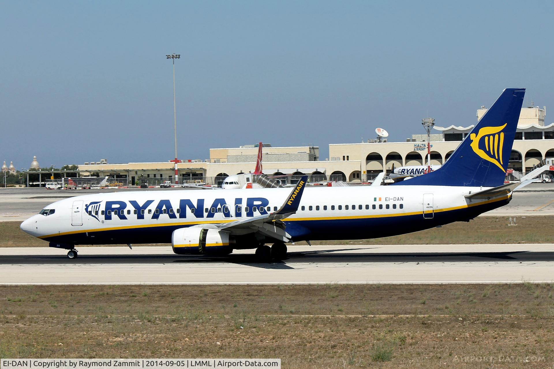 EI-DAN, 2003 Boeing 737-8AS C/N 33549, B737-800 EI-DAN Ryanair