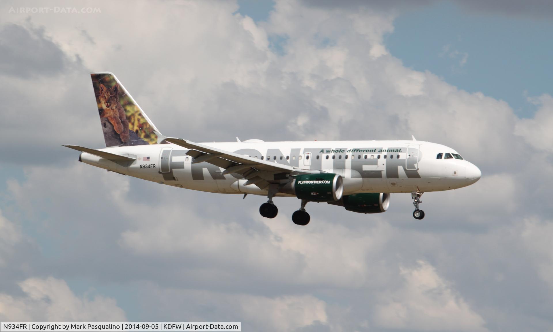 N934FR, 2004 Airbus A319-111 C/N 2287, Airbus A319