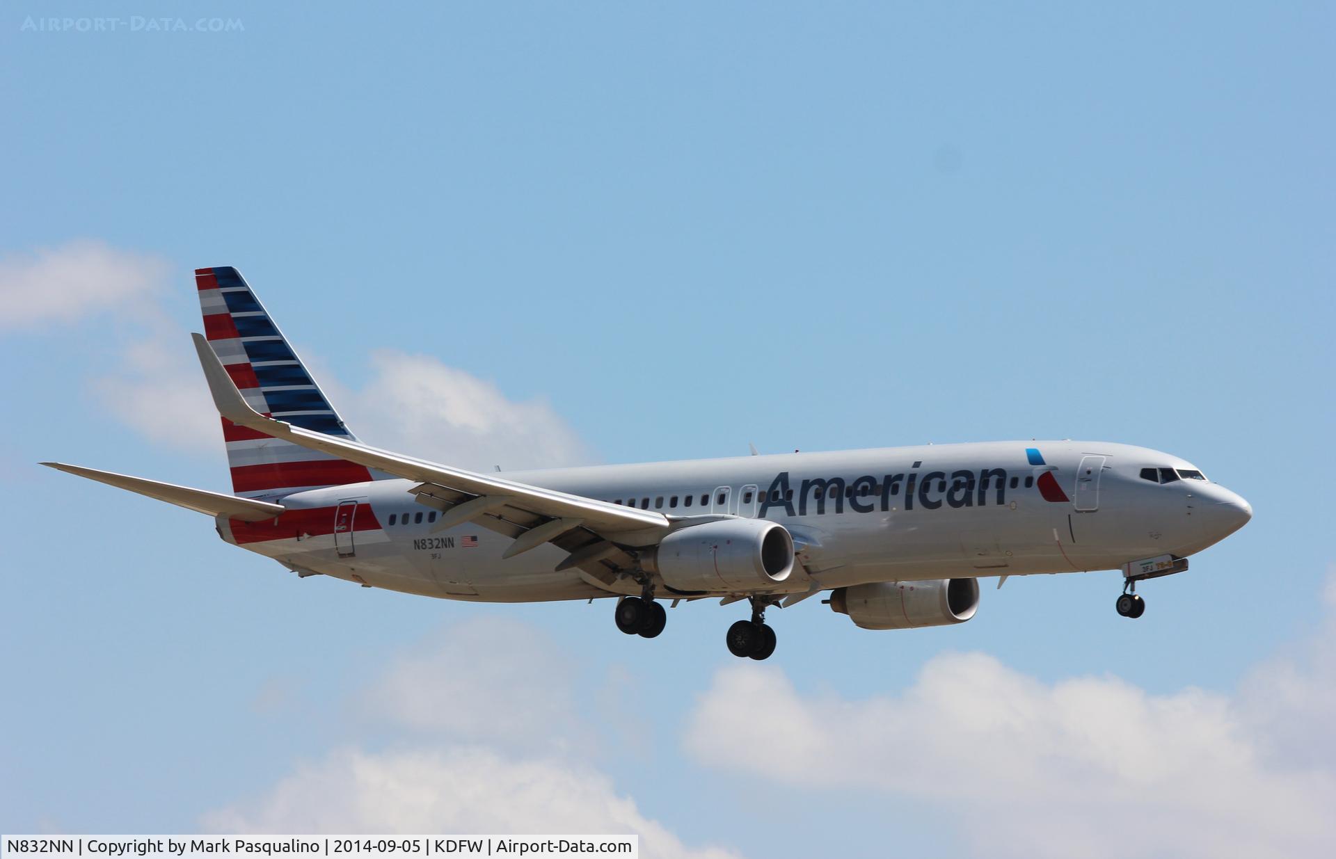N832NN, 2010 Boeing 737-823 C/N 33521, Boeing 737-800