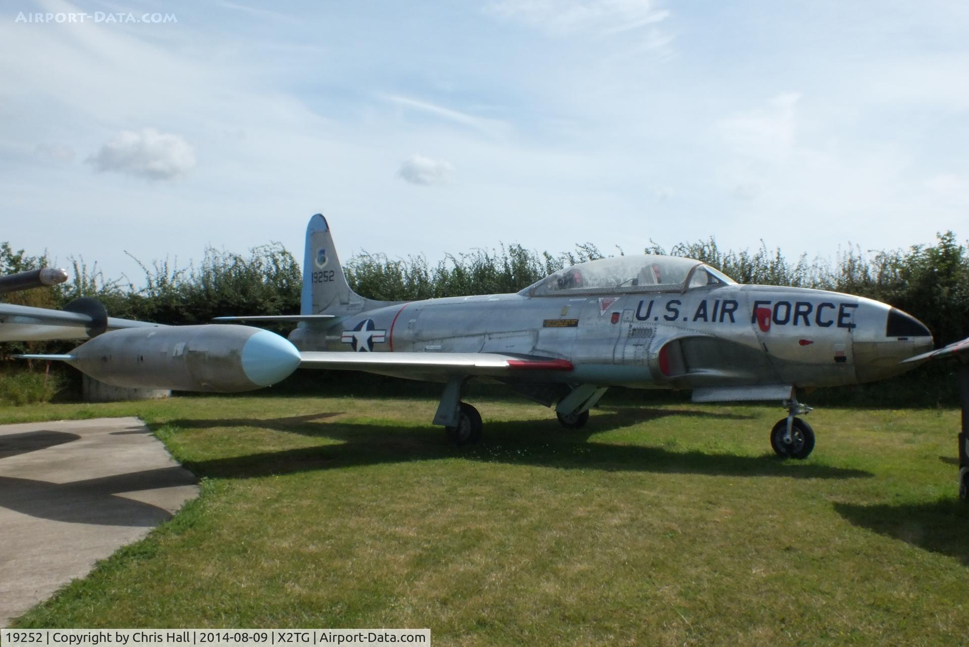 19252, 1951 Lockheed T-33A Shooting Star C/N 580-7036, at the Tangmere Military Aviation Museum