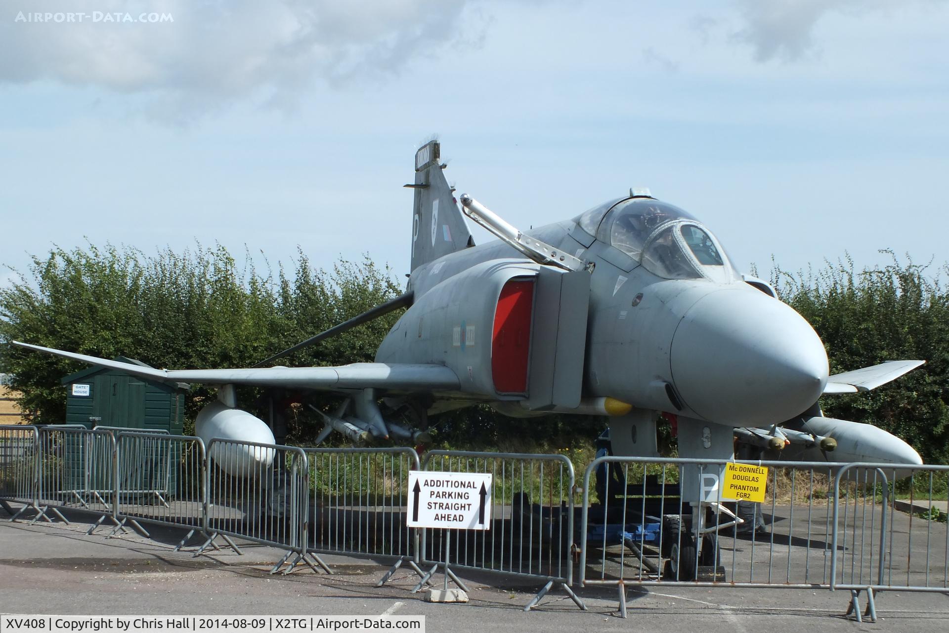 XV408, 1968 McDonnell Douglas Phantom FGR2 C/N 2946, at the Tangmere Military Aviation Museum