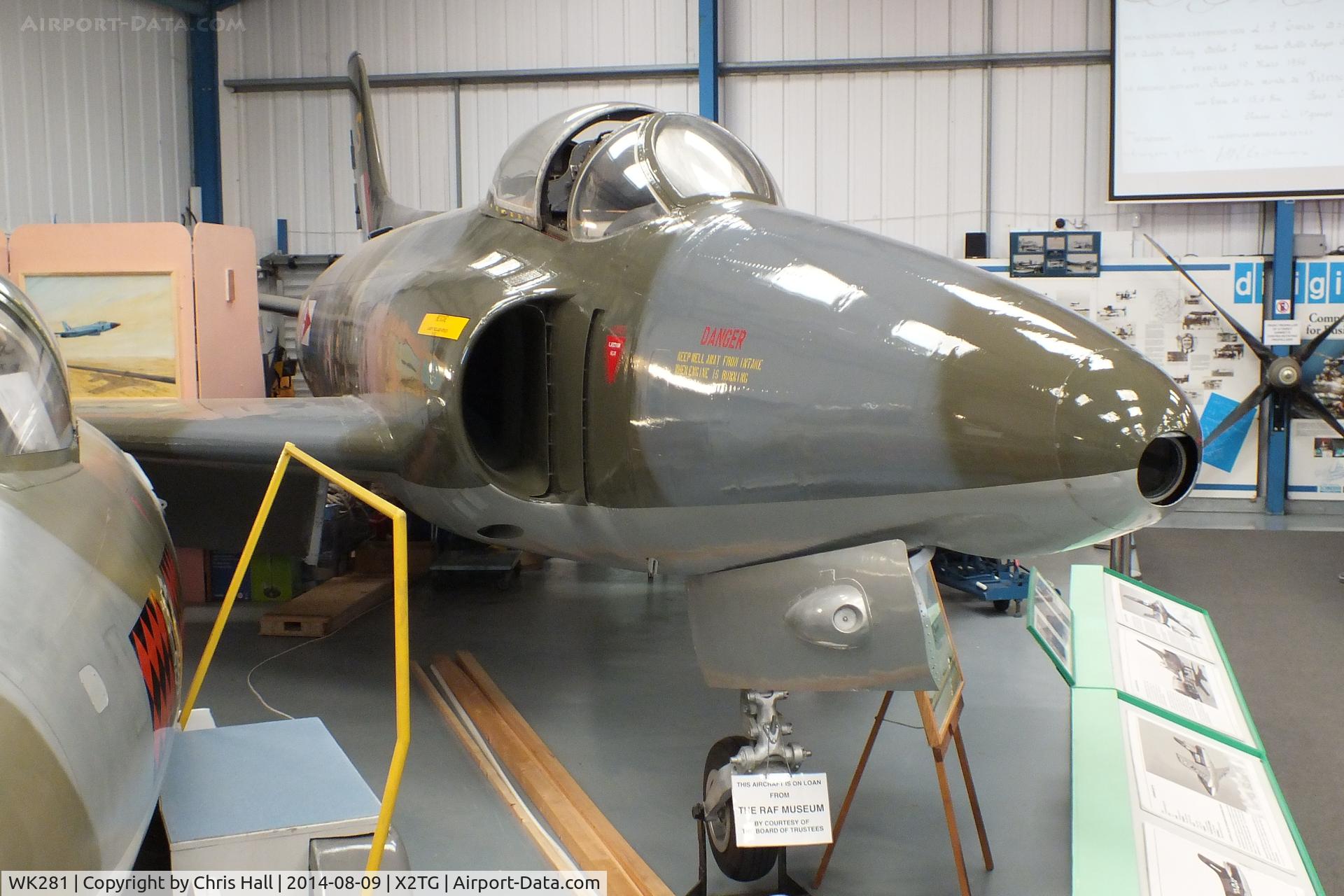 WK281, 1956 Supermarine Swift FR.5 C/N Not found WK281, at the Tangmere Military Aviation Museum