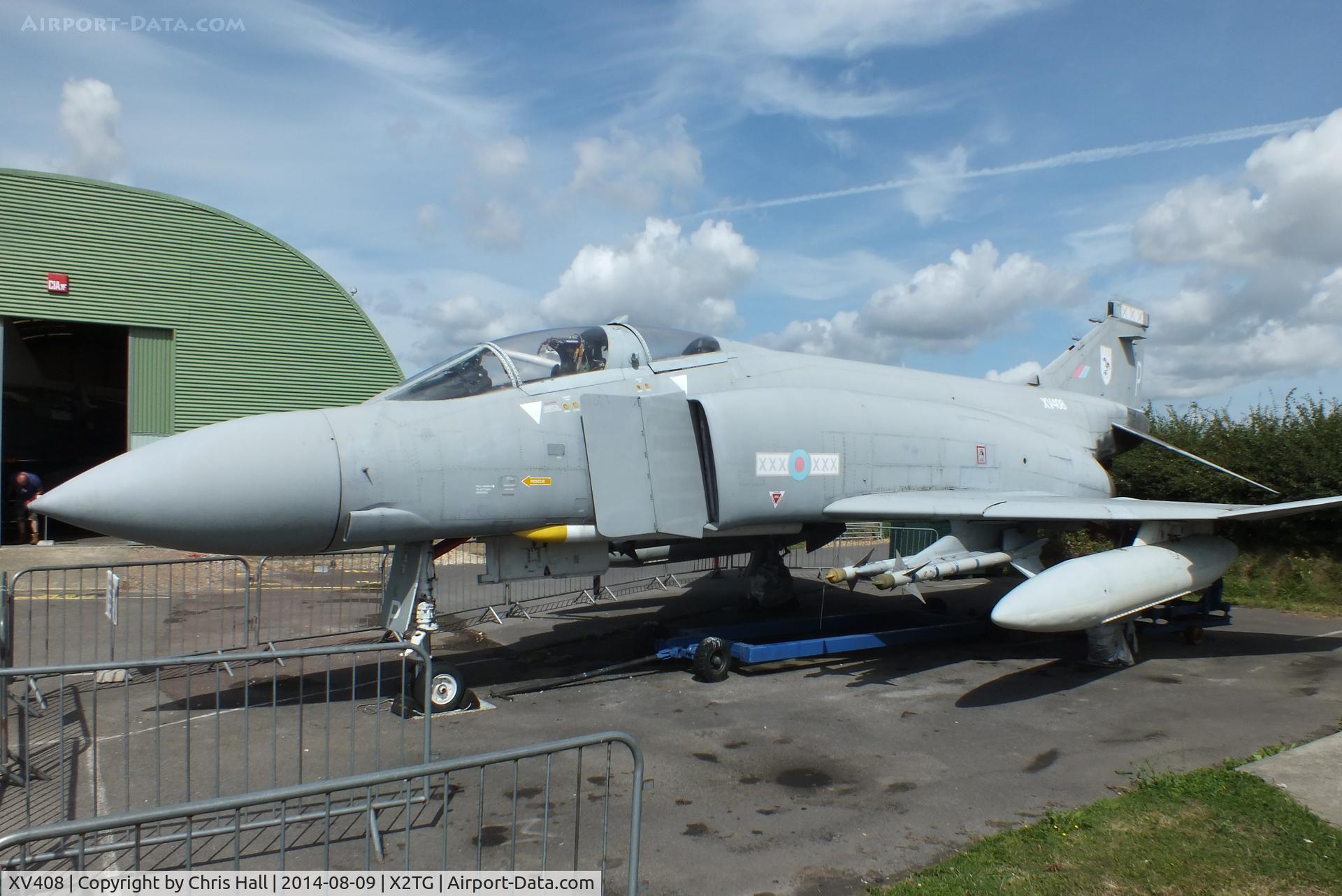 XV408, 1968 McDonnell Douglas Phantom FGR2 C/N 2946, at the Tangmere Military Aviation Museum