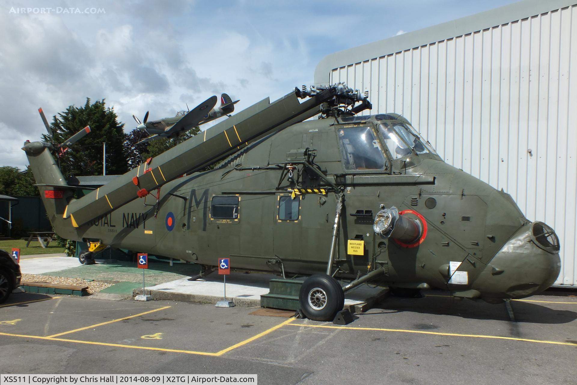 XS511, 1964 Westland Wessex HU.5 C/N WA180, at the Tangmere Military Aviation Museum