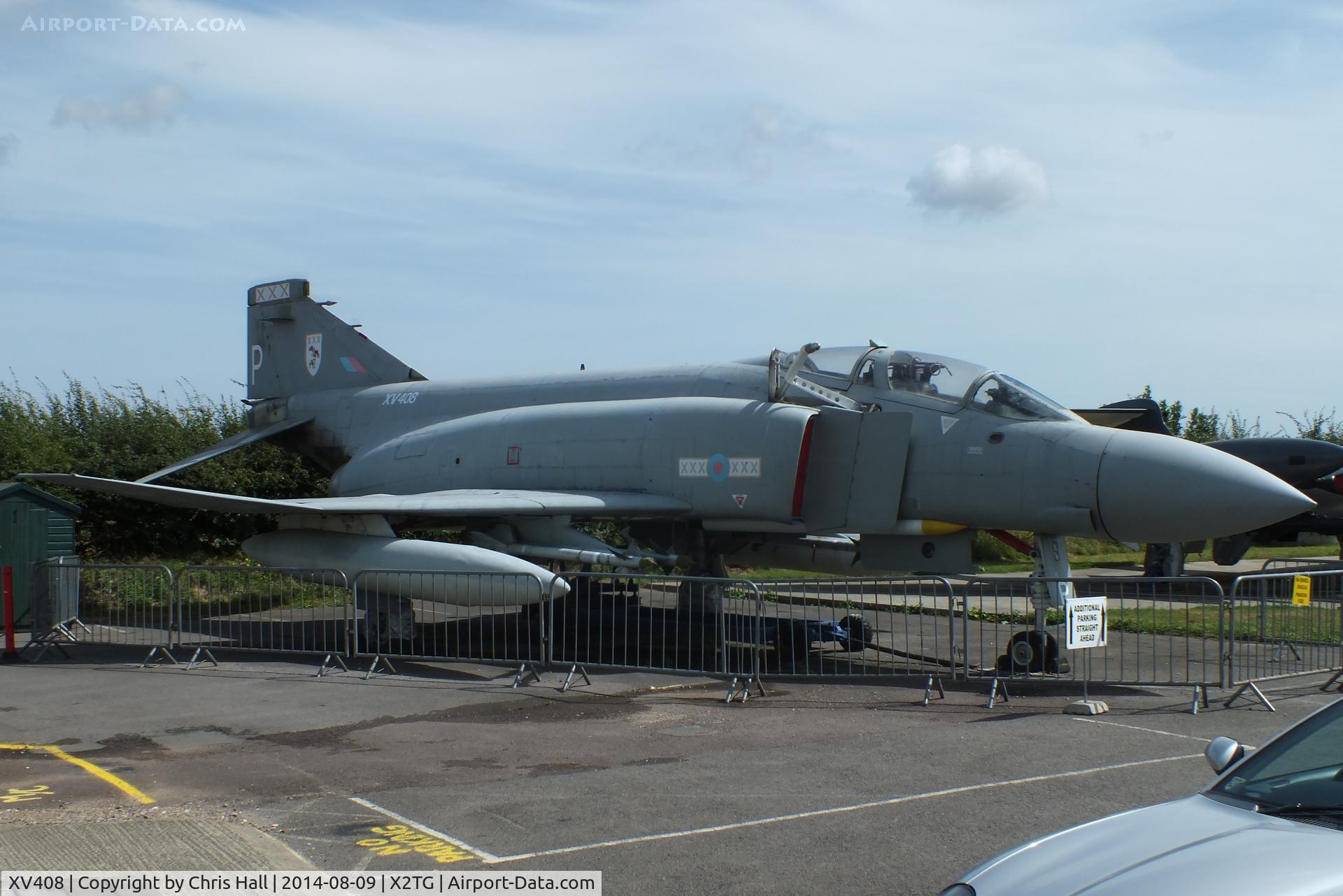XV408, 1968 McDonnell Douglas Phantom FGR2 C/N 2946, at the Tangmere Military Aviation Museum