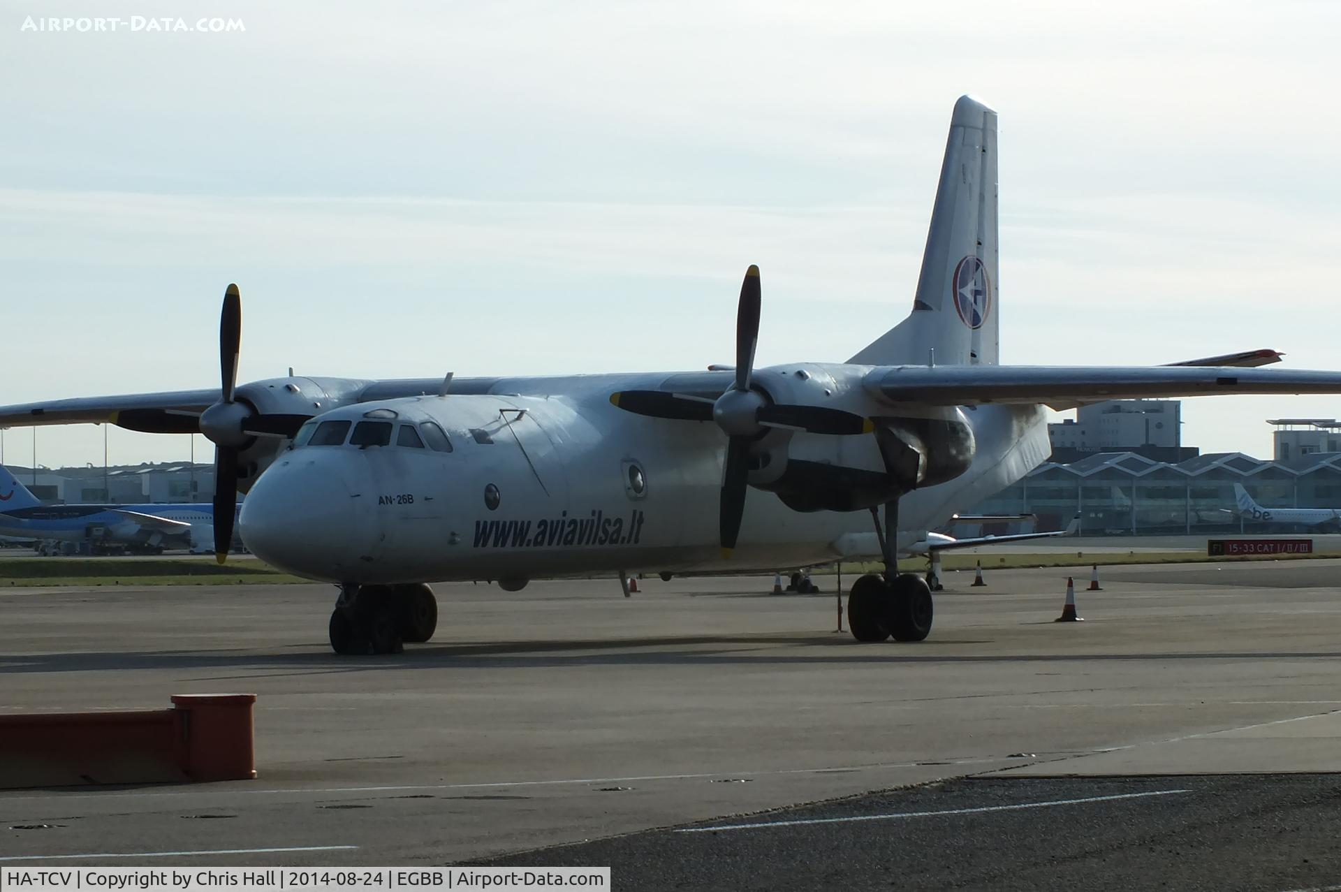HA-TCV, 1982 Antonov An-26B C/N 27312201, Cityline Hungary