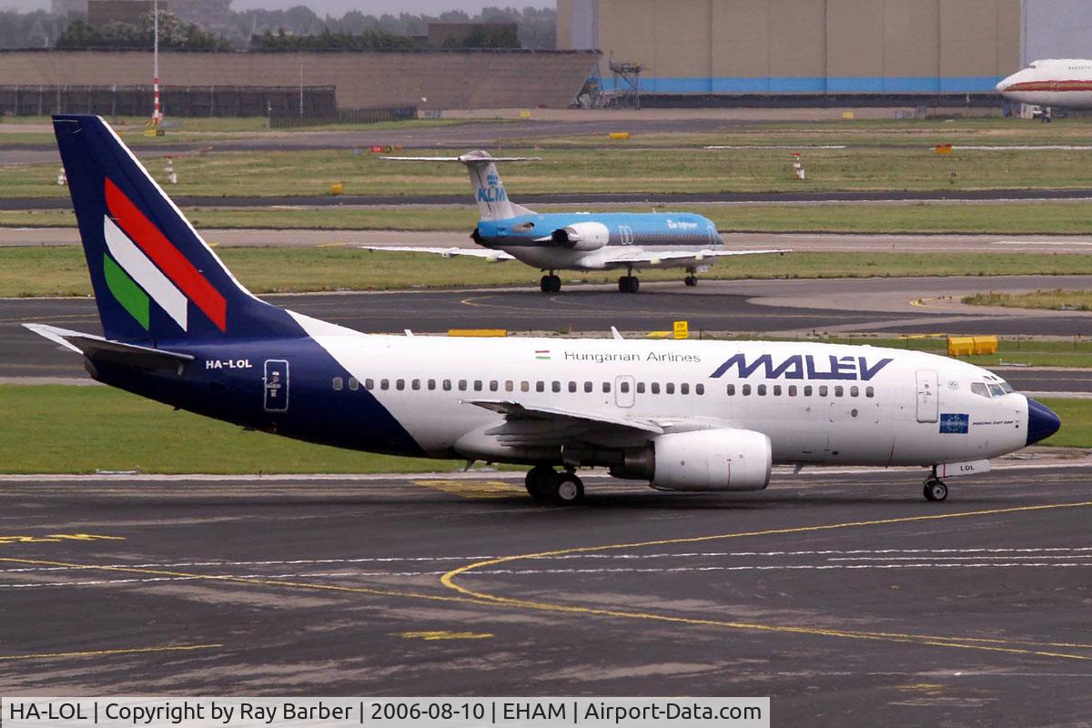 HA-LOL, 2004 Boeing 737-7Q8 C/N 29352, Boeing 737-7Q8 [29352] (MALEV) Amsterdam-Schiphol~PH 10/08/2006