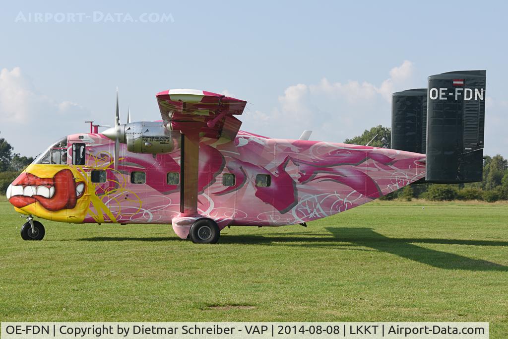 OE-FDN, 1979 Short SC-7 Skyvan 3M-400 C/N SH.1964, Pink Aviation Shorts Skyvan