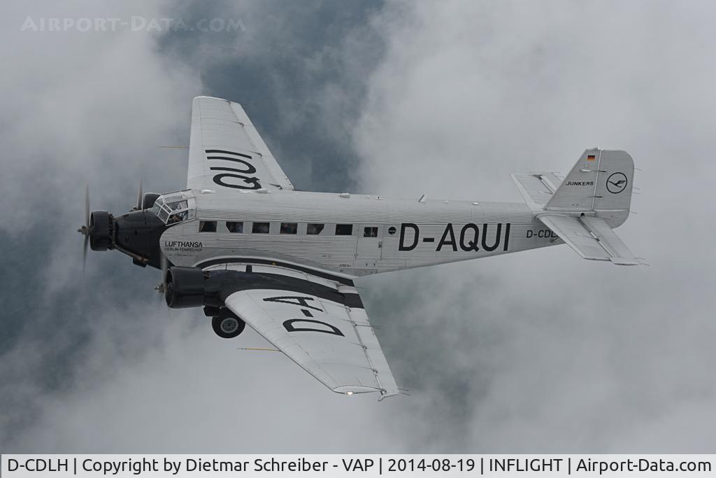 D-CDLH, 1936 Junkers Ju-52/3m C/N 130714, Lufthansa Junkers Ju52