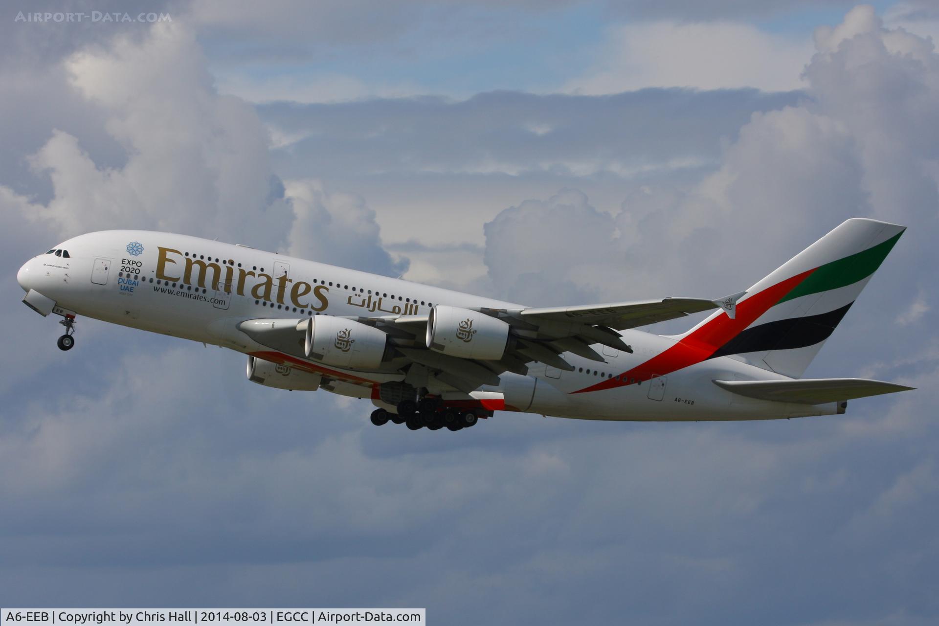 A6-EEB, 2012 Airbus A380-861 C/N 109, Emirates