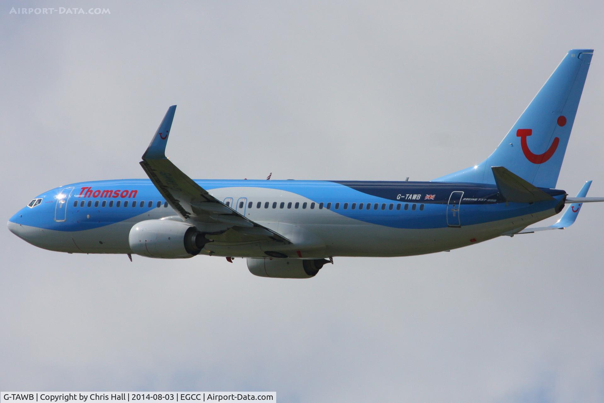 G-TAWB, 2012 Boeing 737-8K5 C/N 37242, Thomson