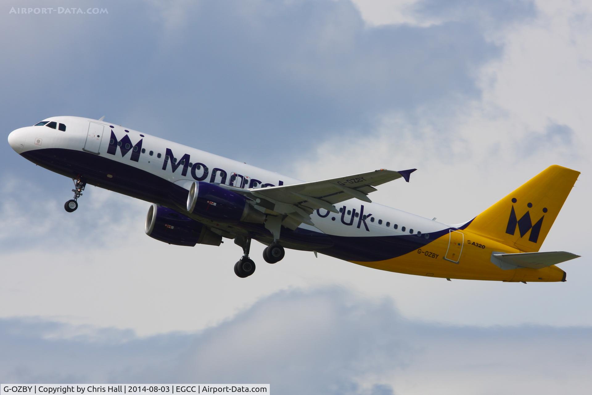 G-OZBY, 2000 Airbus A320-214 C/N 1320, Monarch