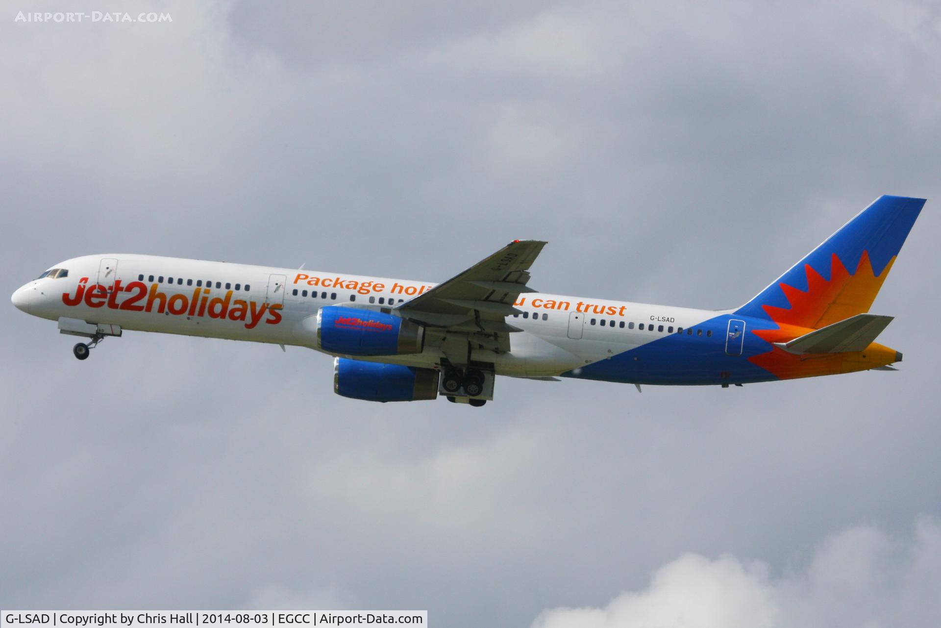 G-LSAD, 1989 Boeing 757-236 C/N 24397, Jet2