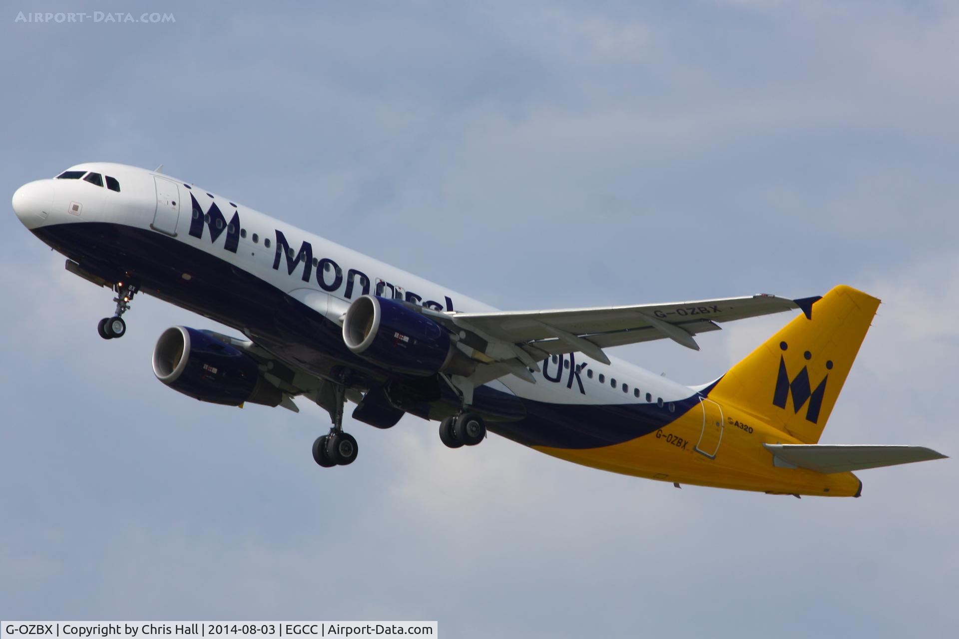 G-OZBX, 2001 Airbus A320-214 C/N 1637, Monarch