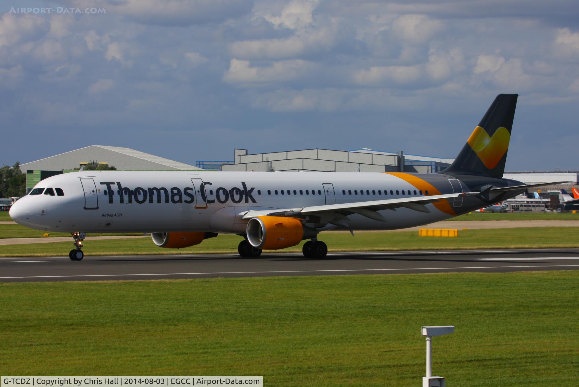 G-TCDZ, 1999 Airbus A321-211 C/N 1006, Thomas Cook