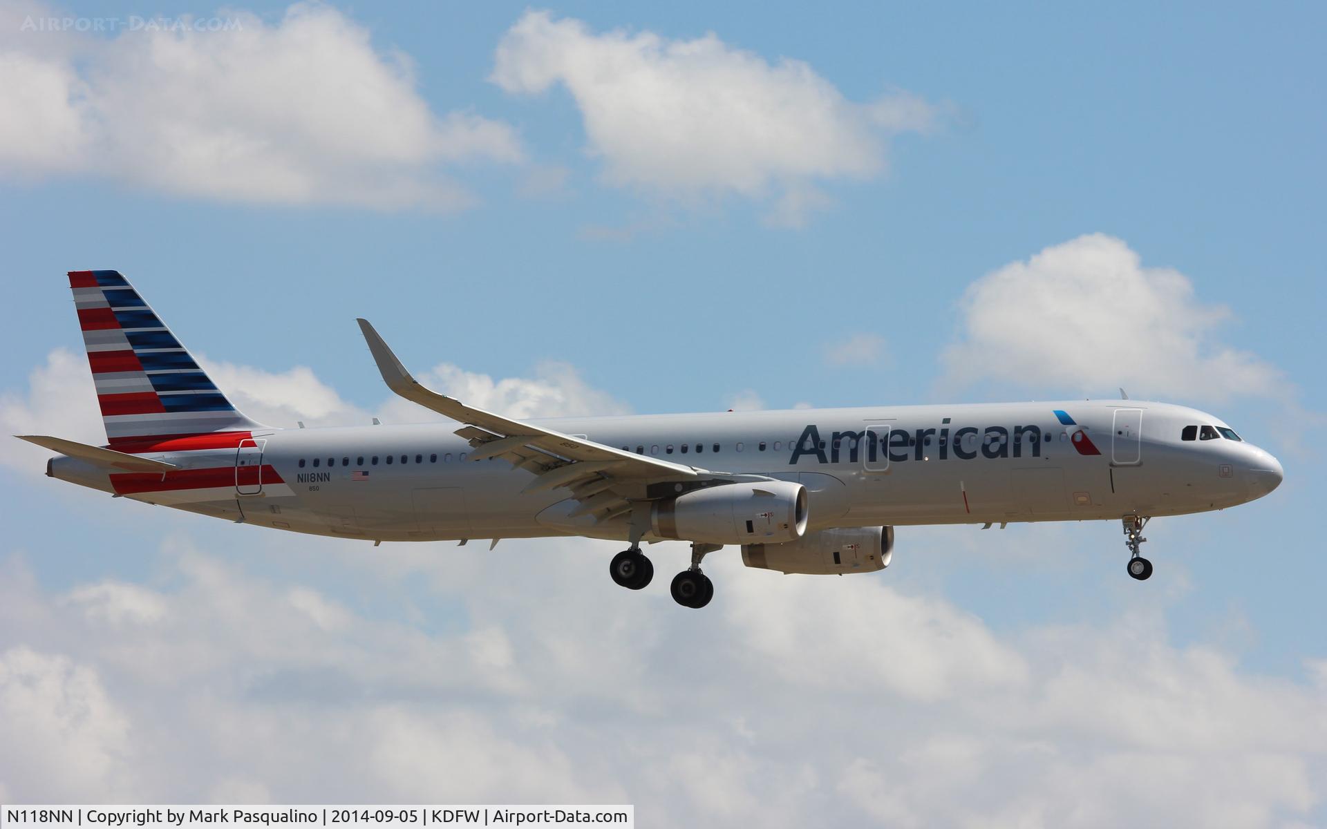 N118NN, 2014 Airbus A321-231 C/N 6162, Airbus A321