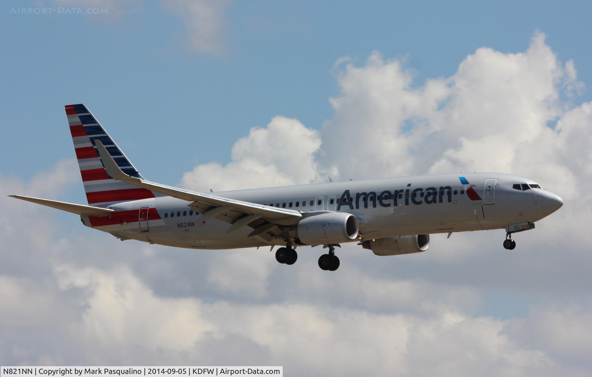 N821NN, 2009 Boeing 737-823 C/N 30912, Boeing 737-800