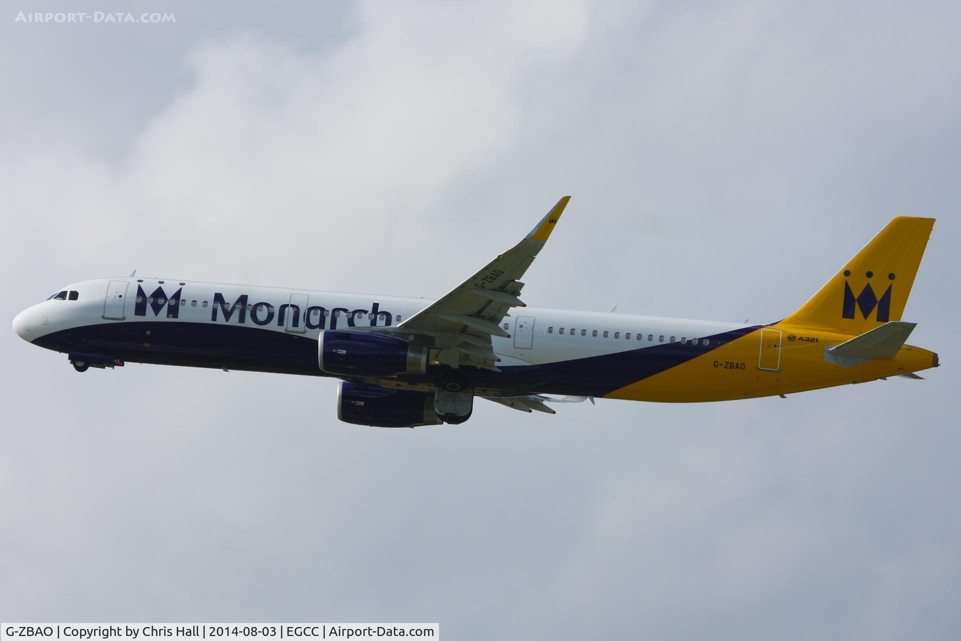 G-ZBAO, 2014 Airbus A321-231 C/N 6126, Monarch