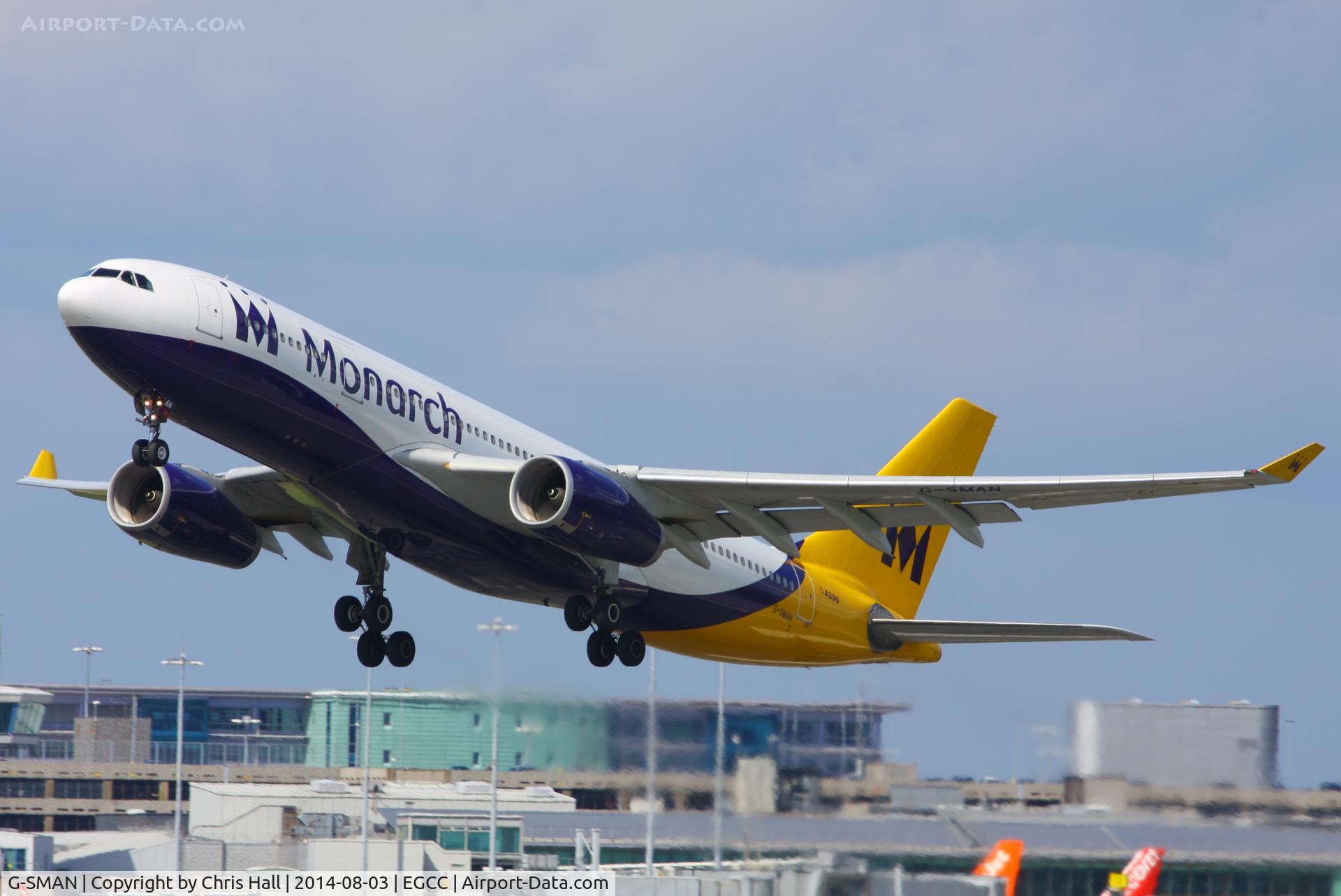 G-SMAN, 1999 Airbus A330-243 C/N 261, Monarch