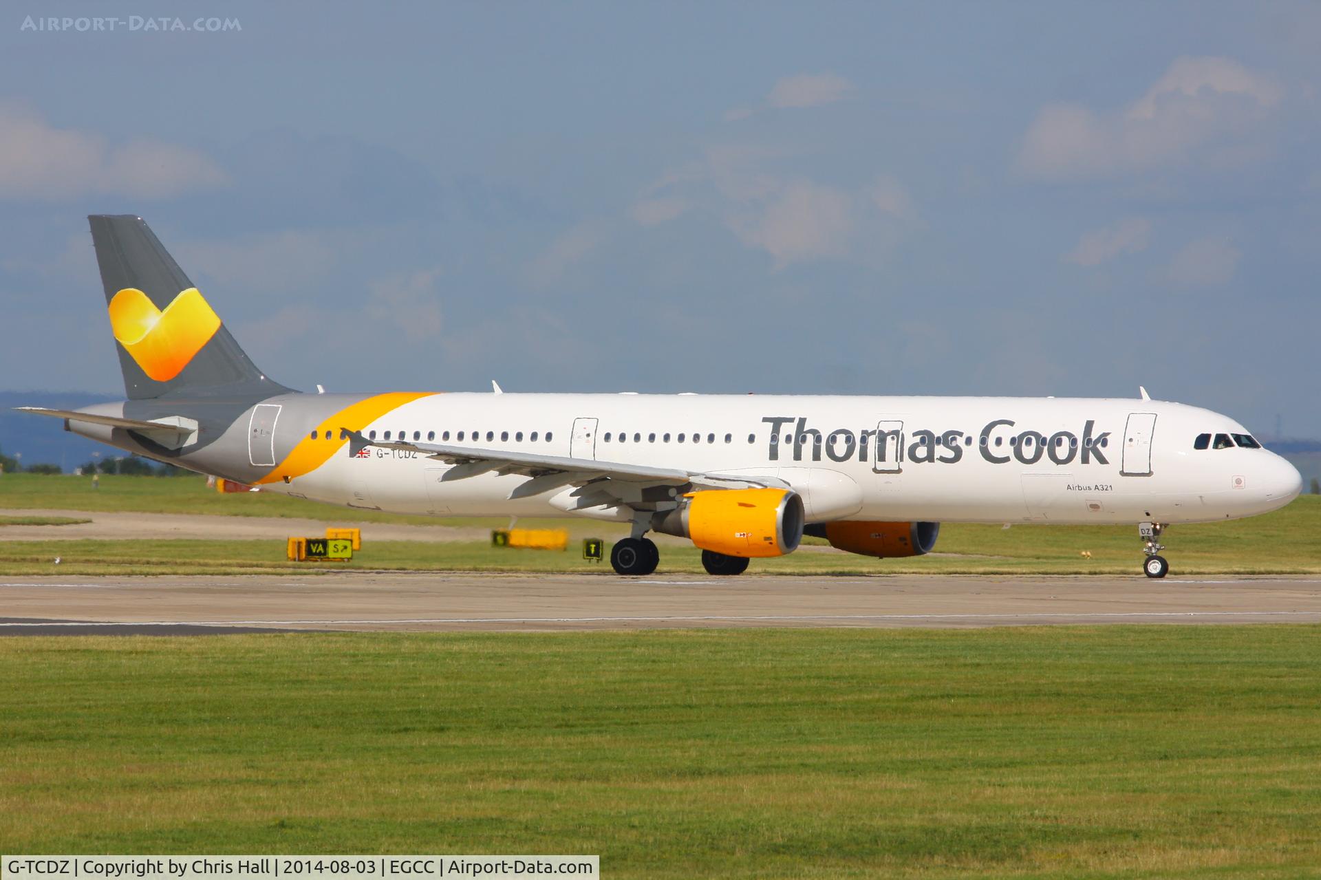 G-TCDZ, 1999 Airbus A321-211 C/N 1006, Thomas Cook