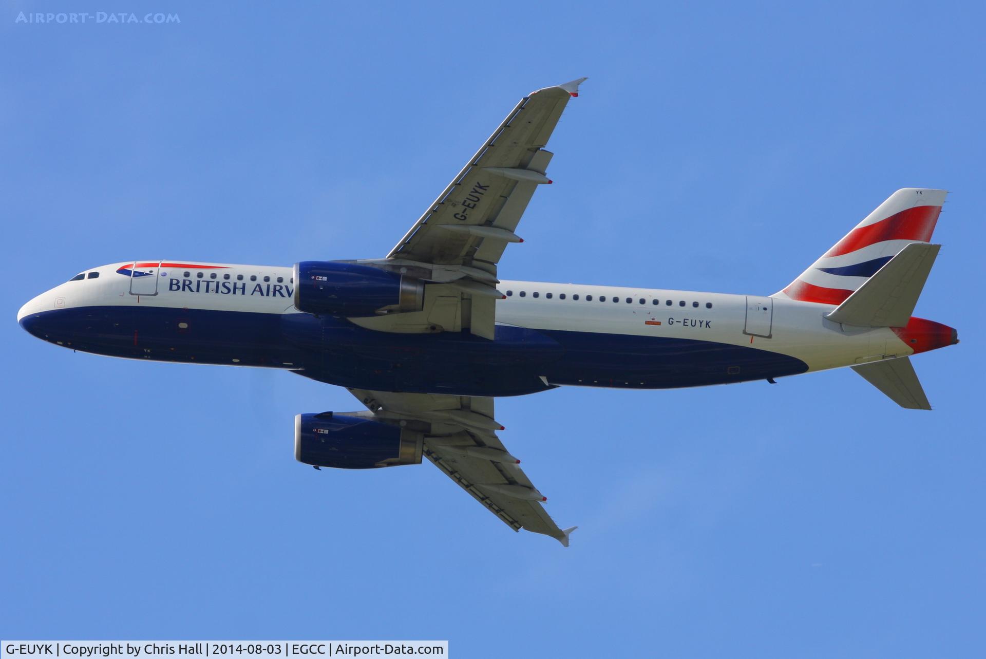 G-EUYK, 2010 Airbus A320-232 C/N 4551, British Airways