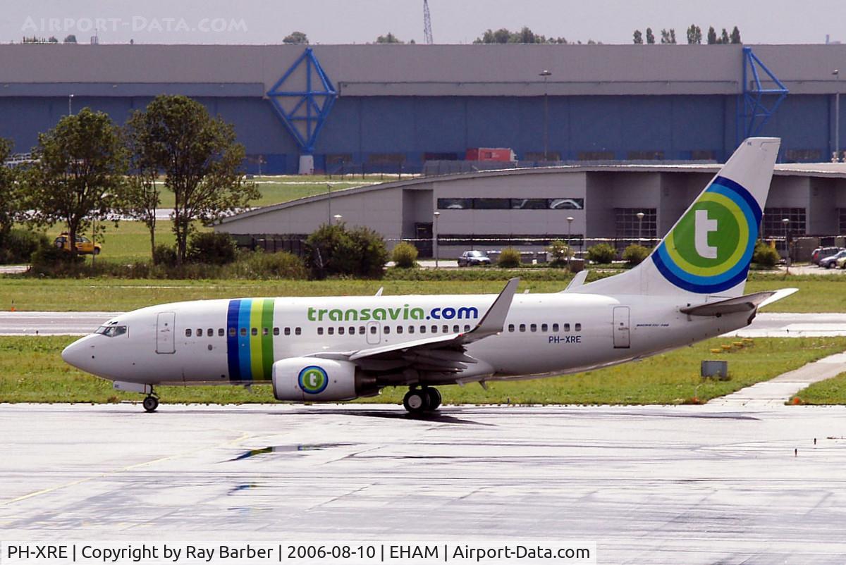 PH-XRE, 2004 Boeing 737-7K2 C/N 30668, Boeing 737-7K2 [30668] (transavia.com) Amsterdam-Schiphol~PH 10/08/2006