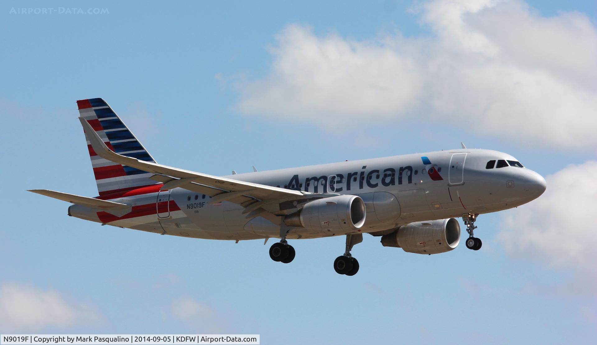 N9019F, 2014 Airbus A319-115 C/N 6154, Airbus A319