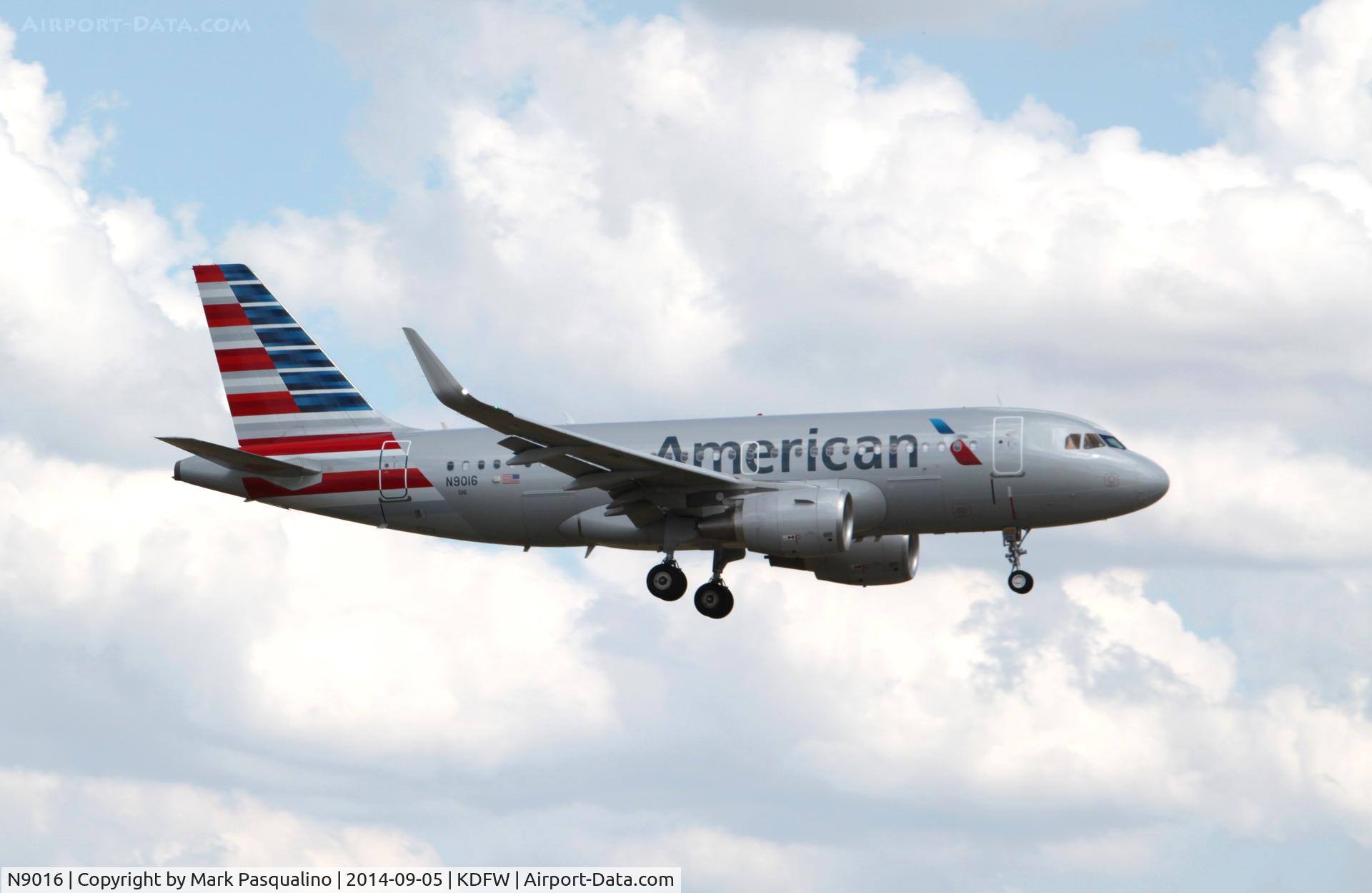 N9016, 2014 Airbus A319-115 C/N 6040, Airbus A319
