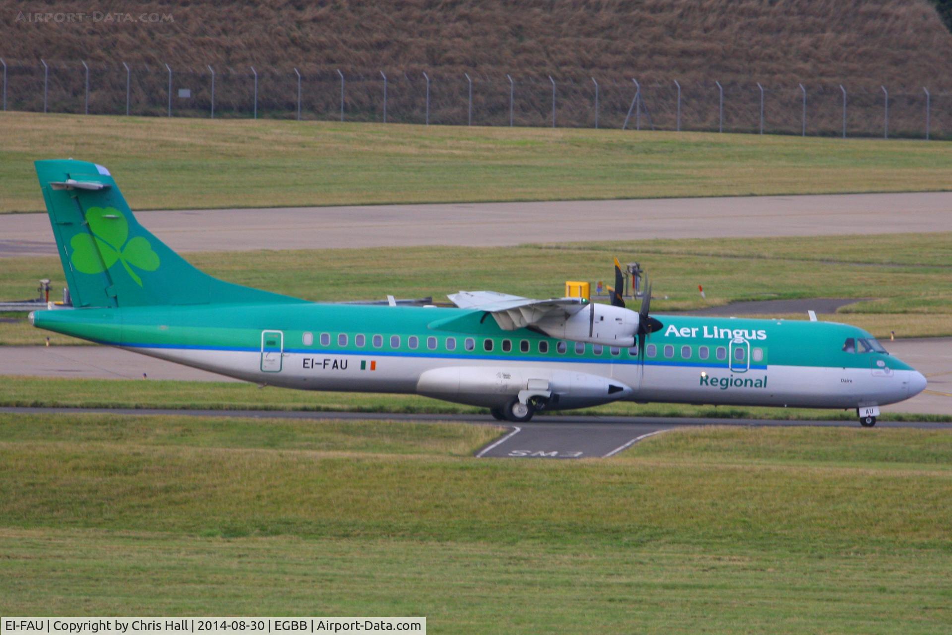 EI-FAU, 2013 ATR 72-600 (72-212A) C/N 1098, Aer Lingus Regional
