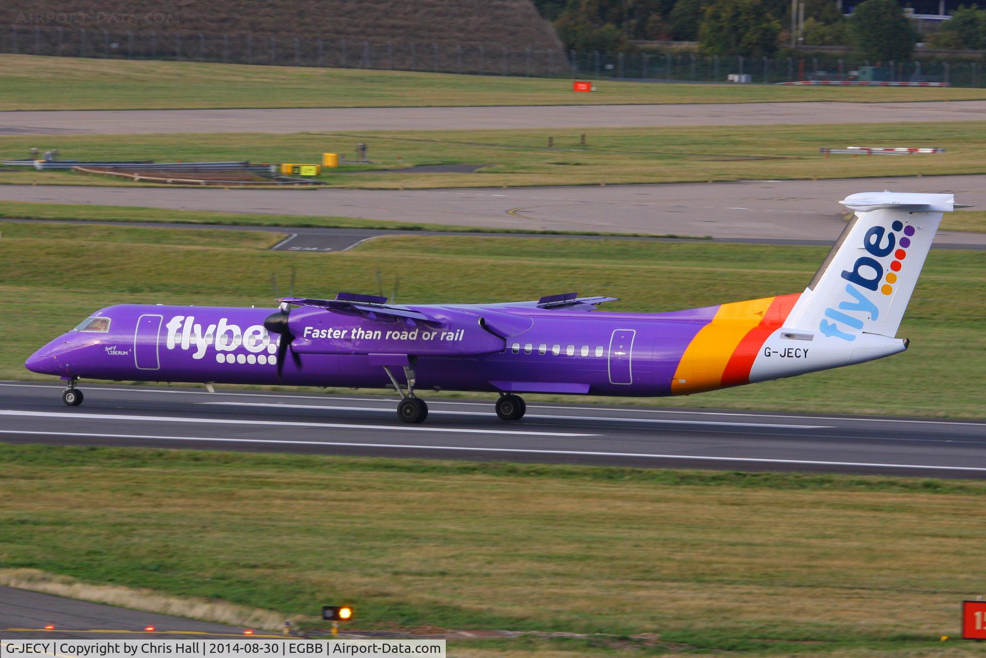 G-JECY, 2007 De Havilland Canada DHC-8-402Q Dash 8 C/N 4157, flybe