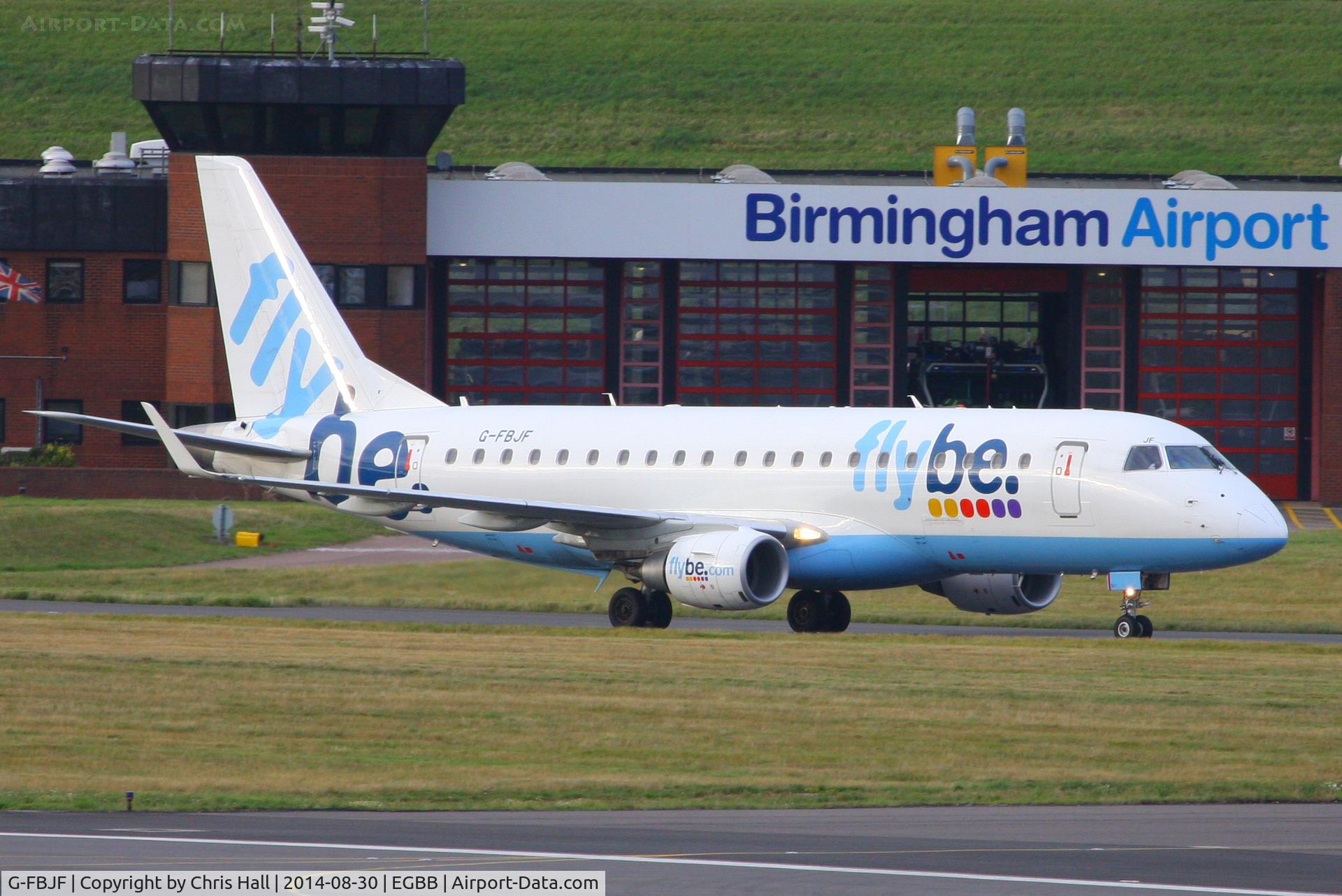 G-FBJF, 2012 Embraer 175STD (ERJ-170-200) C/N 17000341, flybe