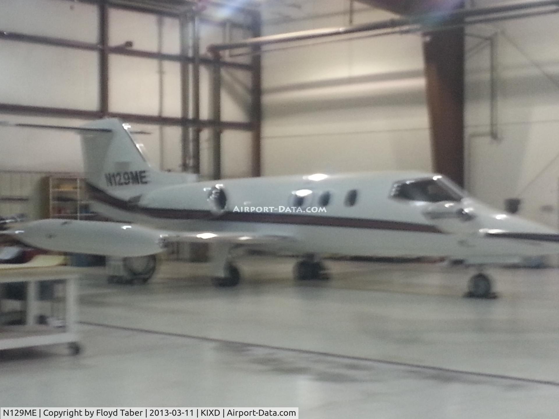 N129ME, 1979 Learjet 24F C/N 24F-357, In the hangar